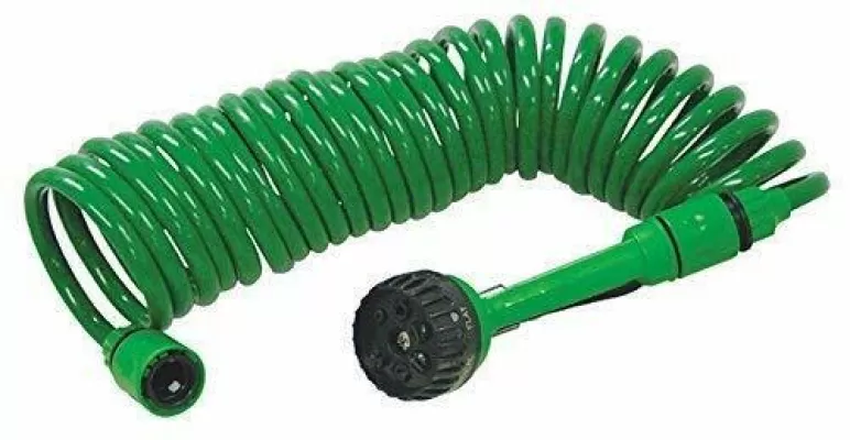 Furtun pentru gradina extensibil culoare verde greentech - 7.5m